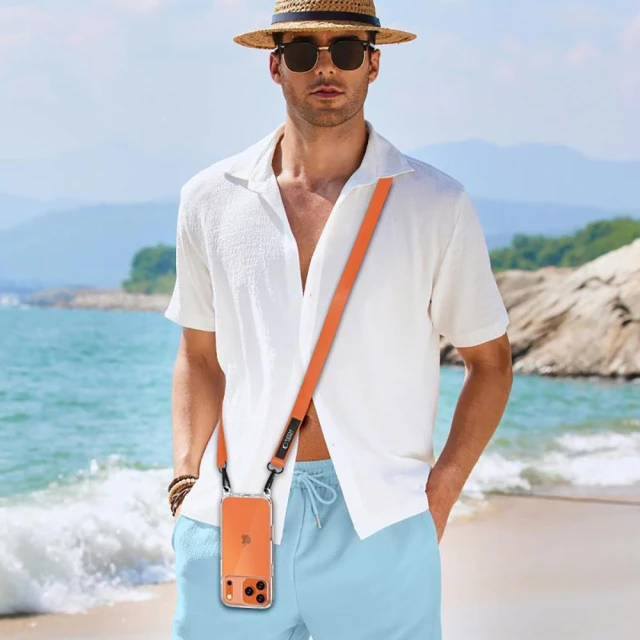 Универсальный ремешок Tech-Protect C6S Rope Crossbody Cosmic Orange (5906302334841)