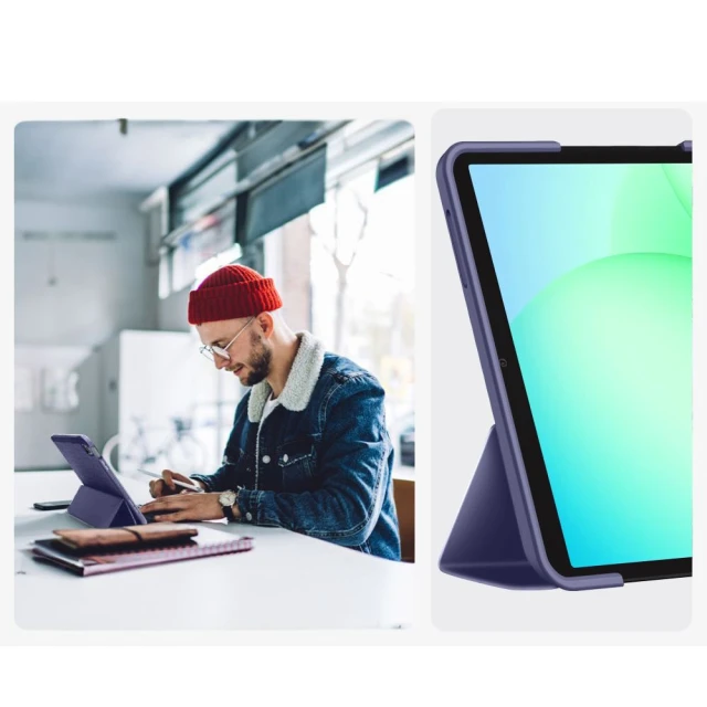 Чохол Tech-Protect SmartCase для Samsung Galaxy Tab A9 | A11 8.7 Navy (5906302334919)