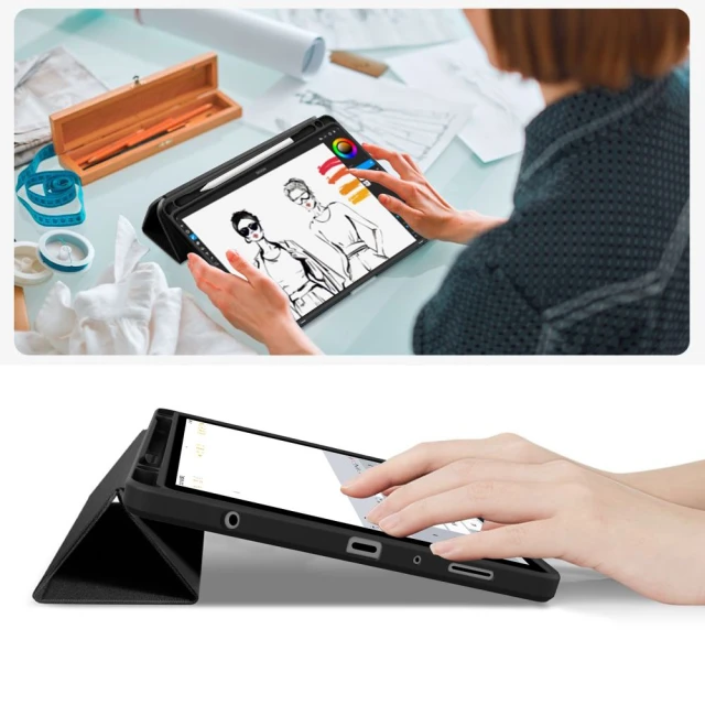 Чехол Tech-Protect SC Pen Hybrid для Samsung Galaxy Tab A11 | A9 8.7 Black (5906302334988)