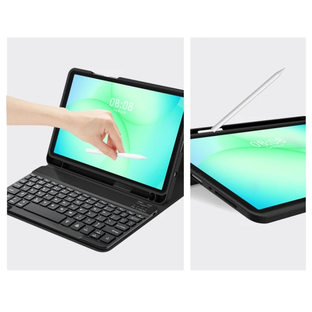 Чохол Tech-Protect SC Pen + Keyboard для Samsung Galaxy Tab A11 | A9 8.7 Black (5906302335008)