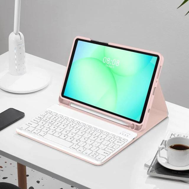 Чохол Tech-Protect SC Pen + Keyboard для Samsung Galaxy Tab A11 | A9 8.7 Pink (5906302335015)