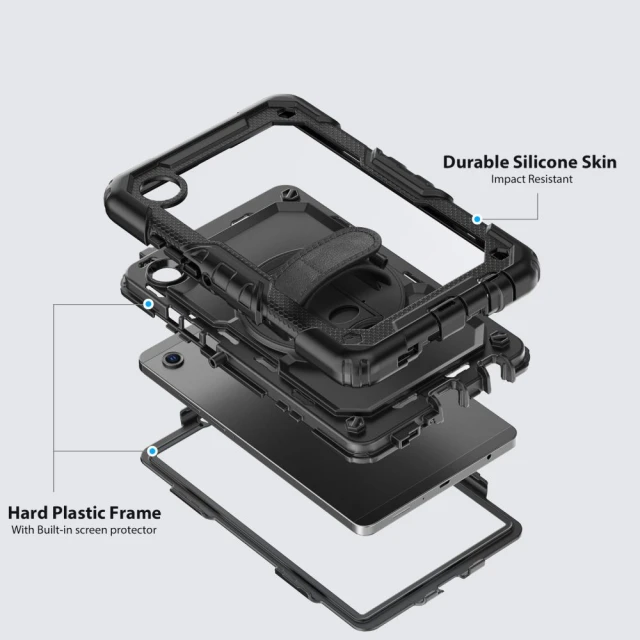 Чохол Tech-Protect Solid для Samsung Galaxy Tab A9 | A11 8.7 Black (5906302335046)