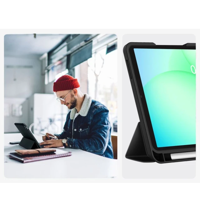 Чехол Tech-Protect SC Pen для Samsung Galaxy Tab A11 Plus | A9 Plus 11.0 Black (5906302335138)