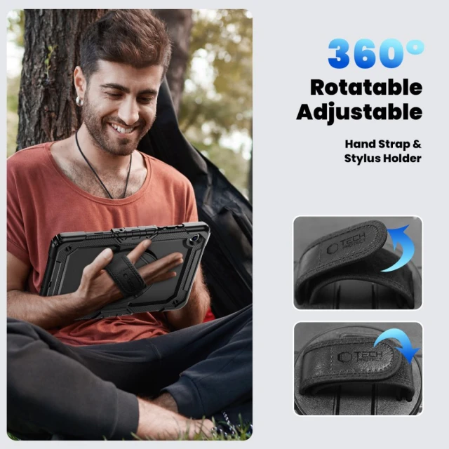 Чохол Tech-Protect Solid для Samsung Galaxy Tab A11 Plus | A9 Plus 11.0 Black (5906302335190)