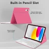 Чохол Tech-Protect SC Pen + Keyboard для iPad 11 2025 11th Gen | 10.9 2022 10th Gen Magenta (5906302335251)