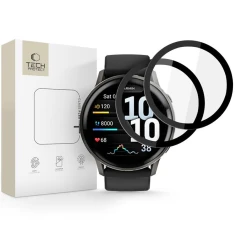 Захисне скло Tech-Protect Glass Flex+ для Garmin Venu 4 45 mm Black (2 pack) (5906302335275)