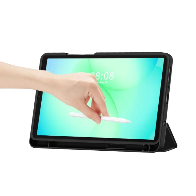 Чехол Tech-Protect SC Pen Canvas для Samsung Galaxy Tab A11 | A9 8.7 Obsidian Black (5906302335282)