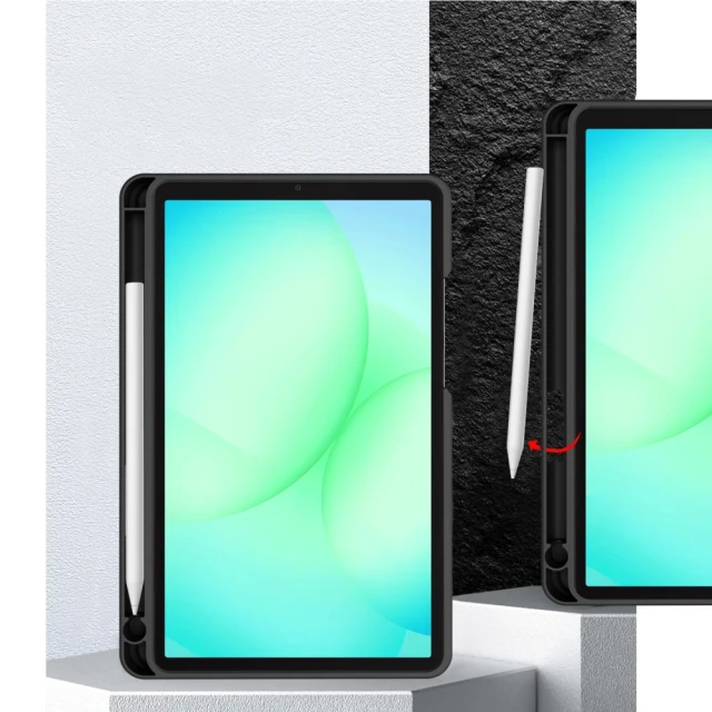 Чехол Tech-Protect SC Pen Canvas для Samsung Galaxy Tab A11 | A9 8.7 Obsidian Black (5906302335282)