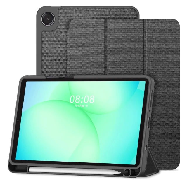 Чехол Tech-Protect SC Pen Canvas для Samsung Galaxy Tab A11 | A9 8.7 Charcoal Grey (5906302335299)