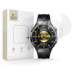 Захисне скло Tech-Protect Glass Fit+ для Huawei Watch GT 6 Pro 46 mm Clear (2 pack) (5906302335381)