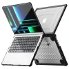 Чохол Tech-Protect Smartshell Pro для MacBook Pro 14 M1 | M2 | M3 | M4 | M5 (2021-2025) Black Clear (5906302335626)