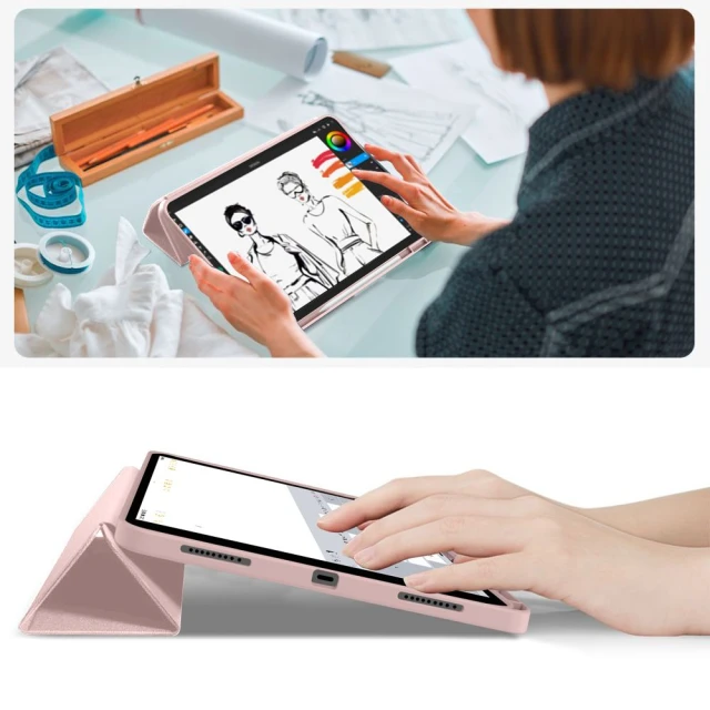 Чохол Tech-Protect SC Pen для iPad Pro 13 2025 8th | 13 2024 7th Gen Pink (5906302335756)