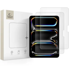 Захисне скло Tech-Protect Glass Fit+ для iPad Pro 11 2025 6th Gen | 11 2024 5th Gen Clear (2 pack) (5906302335824) 
