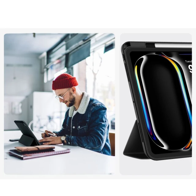 Чохол Tech-Protect SC Pen для iPad Pro 13 2025 8th | 13 2024 7th Gen Black (5906302335848)