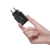 Мережевий зарядний пристрій Tech-Protect NCA65W-GAN 3-Port PD 65W / QC3.0 Black (5906302336081)