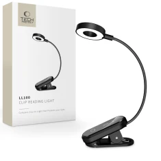 Лампа для читання Tech-Protect LL100 Clip Reading Light Black (5906302339488)