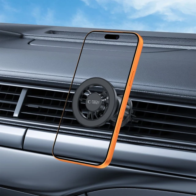 Автотримач Tech-Protect N56 Magnetic Black with MagSafe (5906302339525)