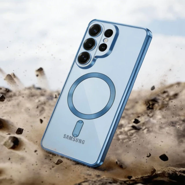 Чохол Tech-Protect MagFlex для Samsung Galaxy S26 Ultra Sky Blue with MagSafe (5906302339549)