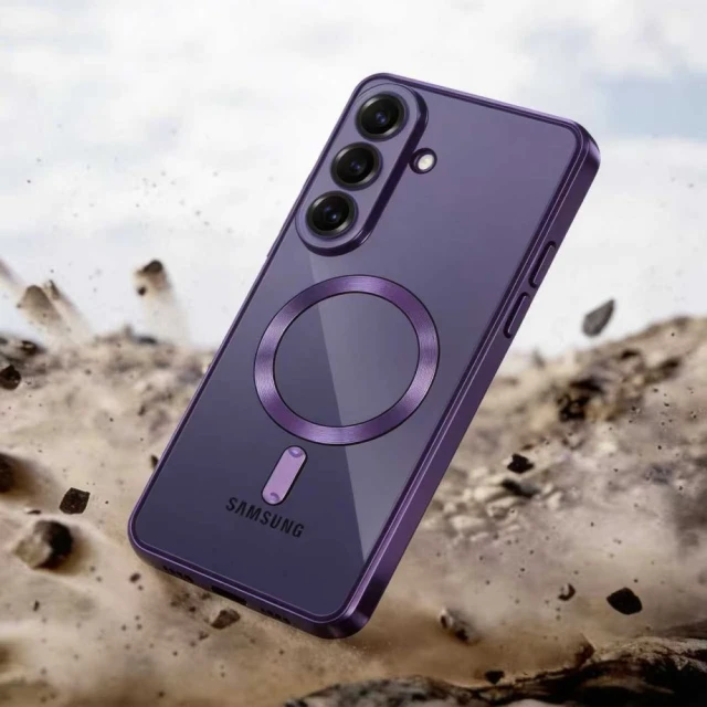Чохол Tech-Protect MagFlex для Samsung Galaxy S26 Cobalt Violet with MagSafe (5906302339556)