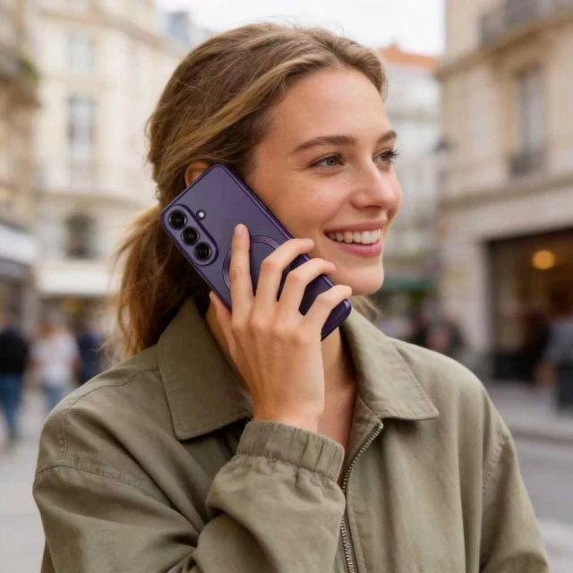 Чохол Tech-Protect MagFlex для Samsung Galaxy S26 Cobalt Violet with MagSafe (5906302339556)
