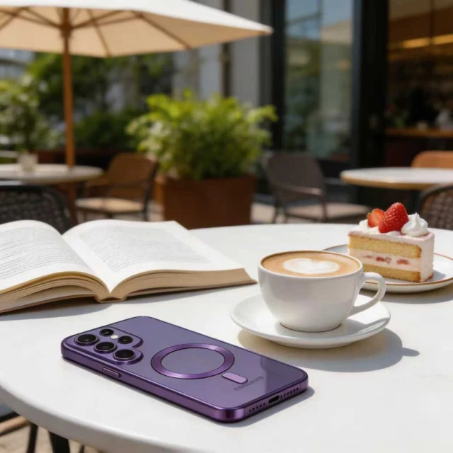Чехол Tech-Protect MagFlex для Samsung Galaxy S26 Ultra Cobalt Violet with MagSafe (5906302339563)