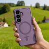 Чехол Tech-Protect MagMat для Samsung Galaxy S26 Matte Cobalt Violet with MagSafe (5906302339570)