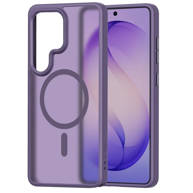 Чохол Tech-Protect MagMat для Samsung Galaxy S26 Ultra Matte Cobalt Violet with MagSafe (5906302339587)