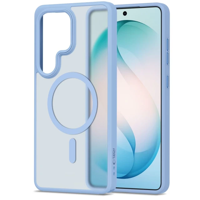 Чохол Tech-Protect MagMat для Samsung Galaxy S26 Ultra Matte Sky Blue with MagSafe (5906302339600)