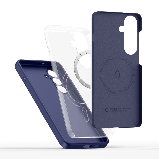 Чохол Tech-Protect Silicone для Samsung Galaxy S26 Cobalt Violet with MagSafe (5906302339617)