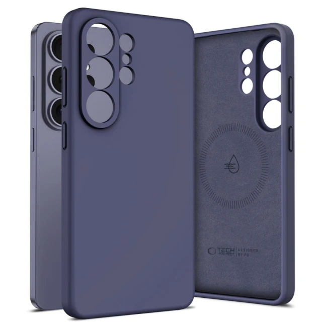 Чохол Tech-Protect Silicone для Samsung Galaxy S26 Ultra Cobalt Violet with MagSafe (5906302339624)