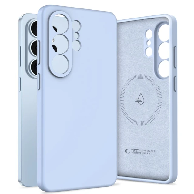 Чохол Tech-Protect Silicone для Samsung Galaxy S26 Ultra блакитний with MagSafe (5906302339648)