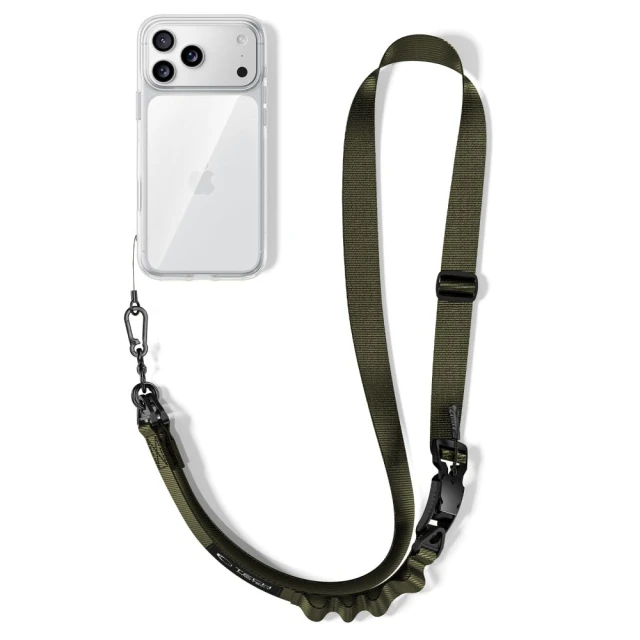 Чехол Tech-Protect C9S Rope Crossbody Army Green (5906302339679)