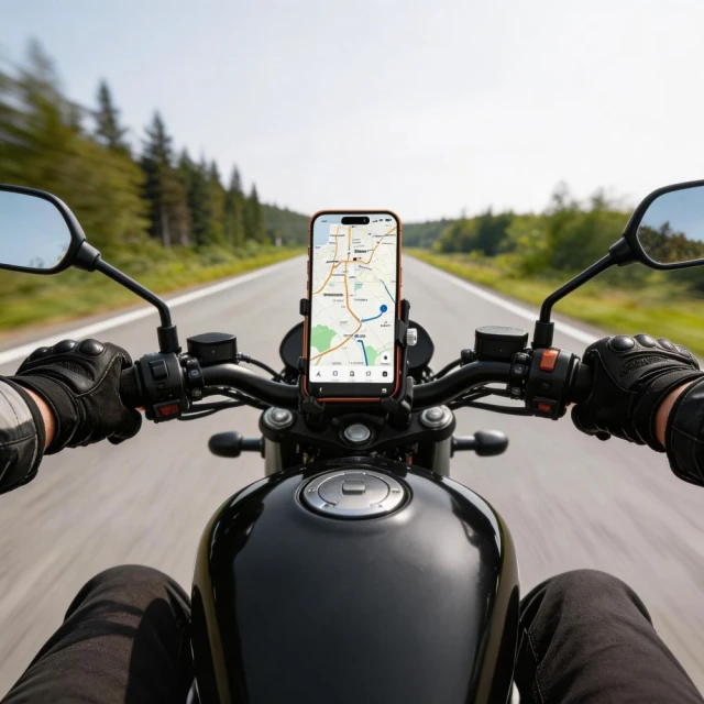 Автотримач Tech-Protect V5 Handlebar & Stem Universal Bike Mount Black (5906302339686)