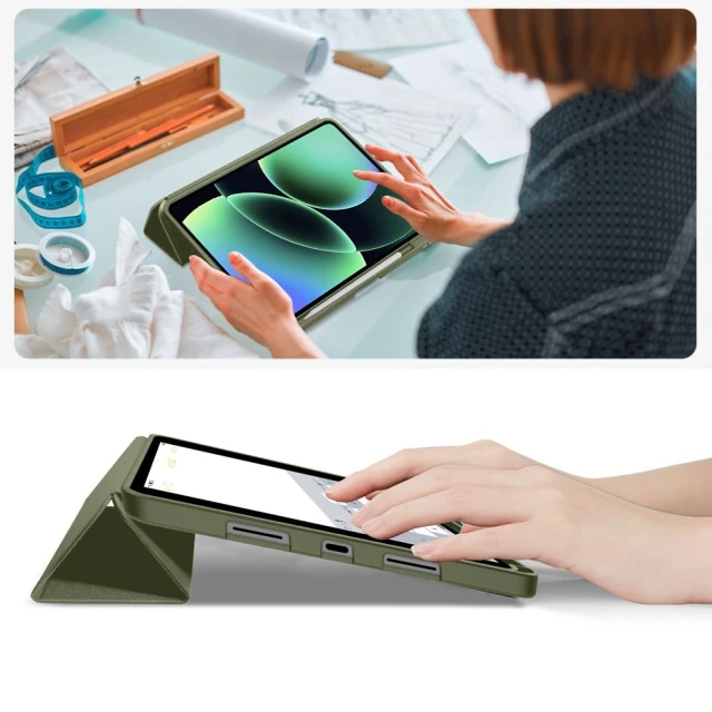 Чохол Tech-Protect SC Pen для Xiaomi Pad 7 / 7 Pro / 8 / 8 Pro 11.2 Pine Green (5906302339693)