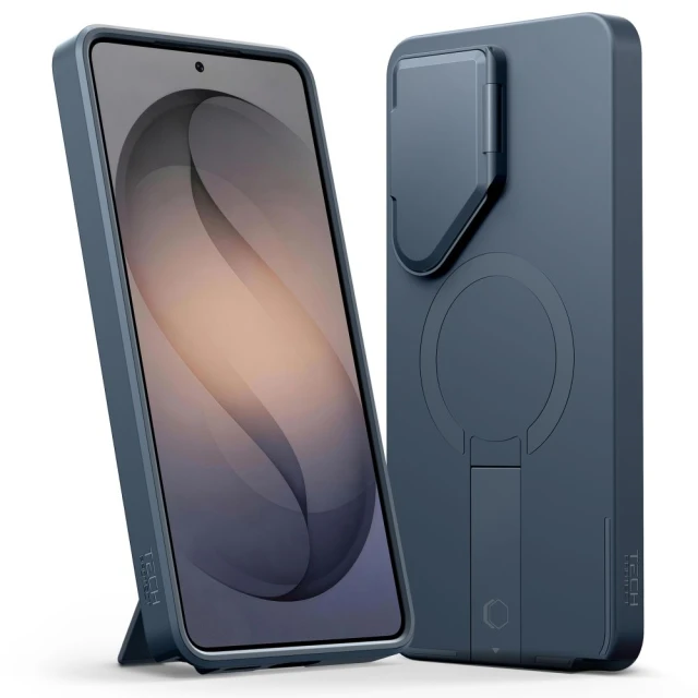 Чохол Tech-Protect Kevlar Aura для Samsung Galaxy S26 Ultra Navy Blue with MagSafe (5906302339709)