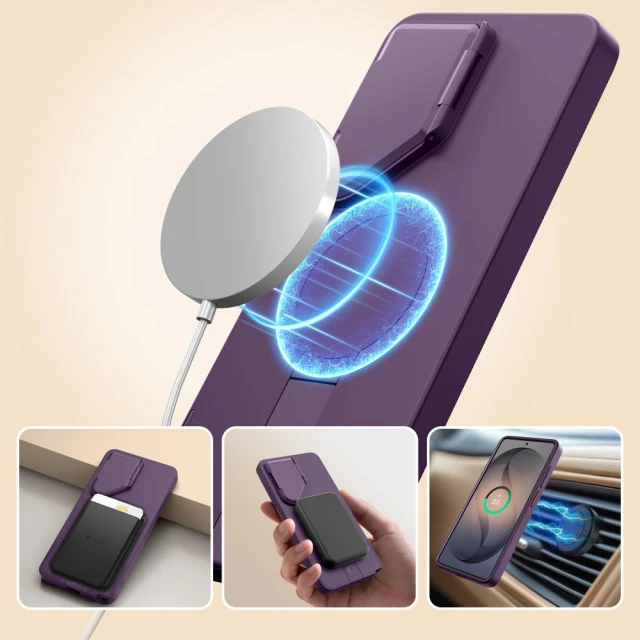 Чохол Tech-Protect Kevlar Aura для Samsung Galaxy S26 Ultra Violet with MagSafe (5906302339716)