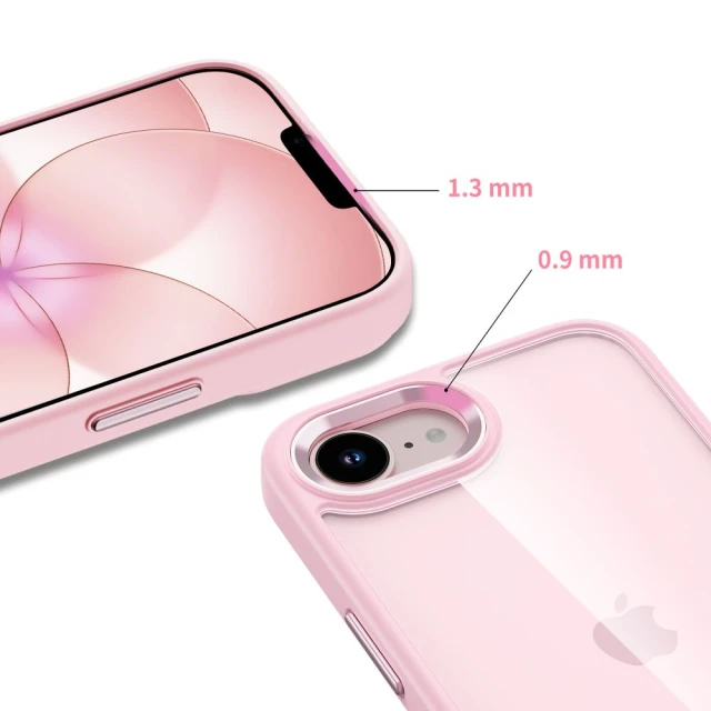 Чохол Tech-Protect Magmat для iPhone 16e / 17e Soft Pink/Clear (5906302339747)
