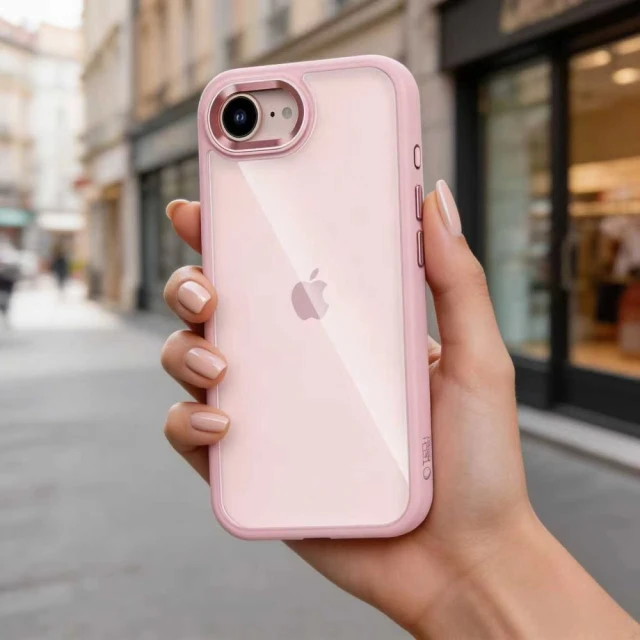 Чохол Tech-Protect Magmat для iPhone 16e / 17e Soft Pink/Clear (5906302339747)