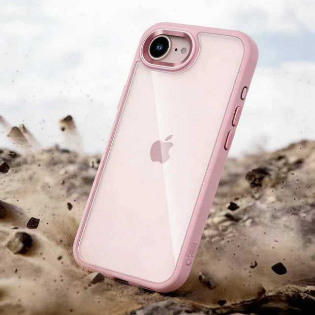Чохол Tech-Protect Magmat для iPhone 16e / 17e Soft Pink/Clear (5906302339747)