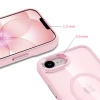 Чохол Tech-Protect Magmat для iPhone 16e / 17e Soft Pink/Clear with MagSafe (5906302339754)