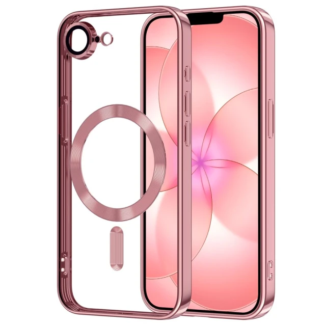 Чехол Tech-Protect MagFlex для iPhone 16e/17e Rose Gold with MagSafe (5906302339761)