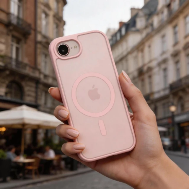 Чохол Tech-Protect Basicmag для iPhone 16e / 17e Matte Soft Pink with MagSafe (5906302339778)