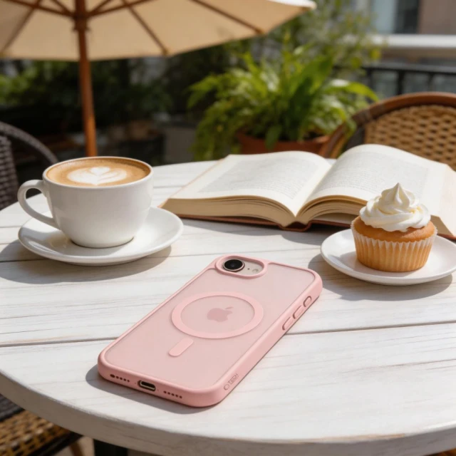 Чохол Tech-Protect Basicmag для iPhone 16e / 17e Matte Soft Pink with MagSafe (5906302339778)