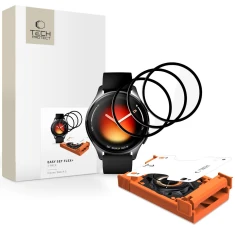 Защитная пленка Tech-Protect Easy Set Flex+ для Xiaomi Watch 5 Black (3 pack) (5906302339785)