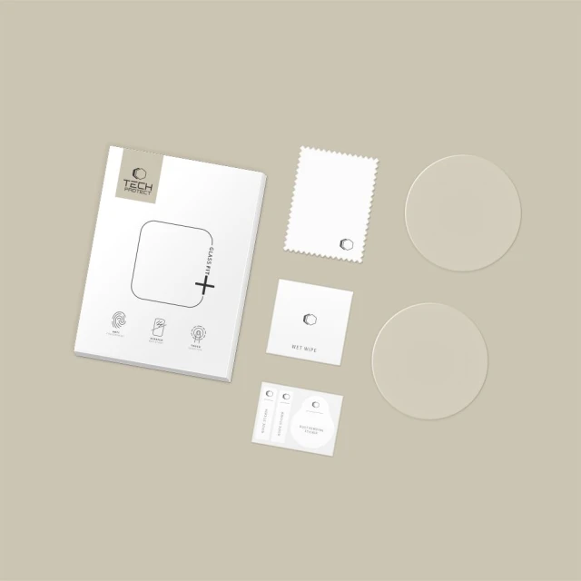 Захисне скло Tech-Protect Glass Fit Plus для Amazfit T-Rex Ultra 2 Clear (2 pack) (5906302339808)