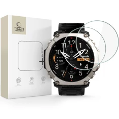 Захисне скло Tech-Protect Glass Fit Plus для Amazfit T-Rex Ultra 2 Clear (2 pack) (5906302339808)