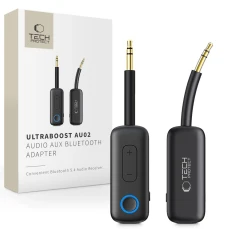 Аудіоадаптер Tech-Protect Ultraboost AU02 AUX Bluetooth 5.4 Black (5906302339815)