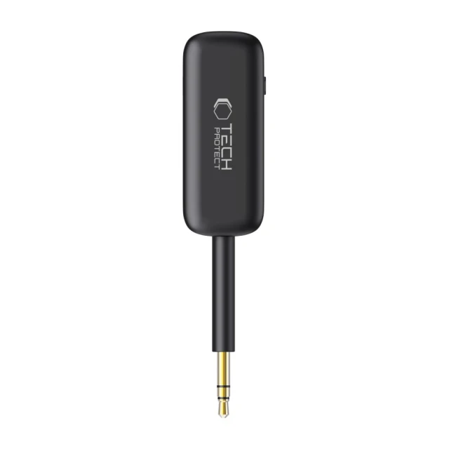Аудіоадаптер Tech-Protect Ultraboost AU02 AUX Bluetooth 5.4 Black (5906302339815)