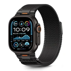 Ремінець Tech-Protect Milano Vanguard для Apple Watch Ultra 3/2/1 49 mm | Series 11/10 46 mm | Series 9/8/7/6/5/4/SE 45 mm | 44 mm Black (590630233984