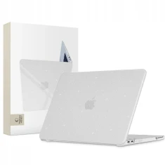 Чохол Tech-Protect Smartshell для MacBook Neo 13 2026 Glitter Clear (5906302340002)